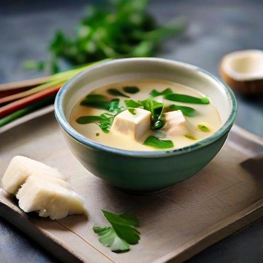 Coconut Tofu Soup