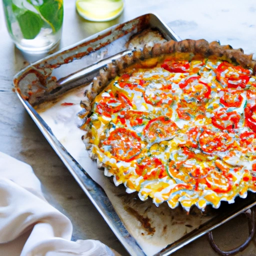 Corn, Zucchini and Tomato Pie