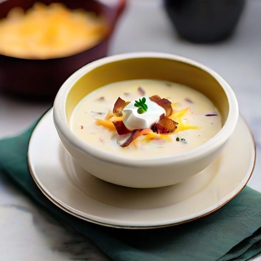 Crockpot 'Baked' Potato Soup