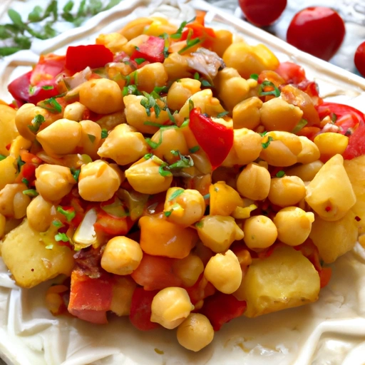 Cuban Garbanzo and Potato Stew