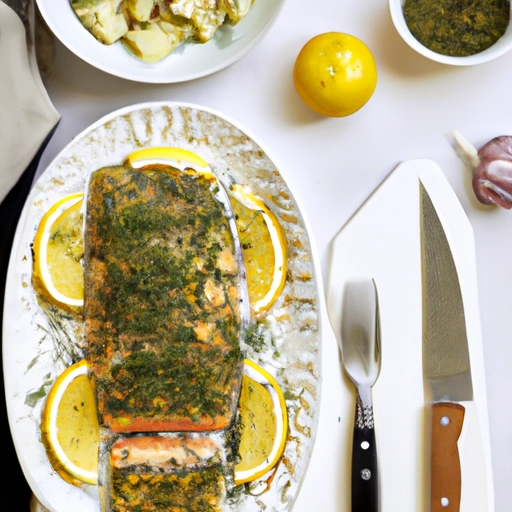 Garlic-Dill Salmon