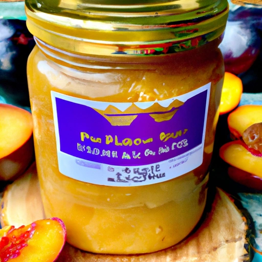 Ginger Peach Plum Butter