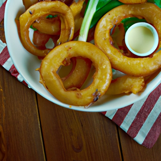 Guinness-battered Onion Rings