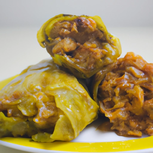 Haitian Stuffed Cabbage