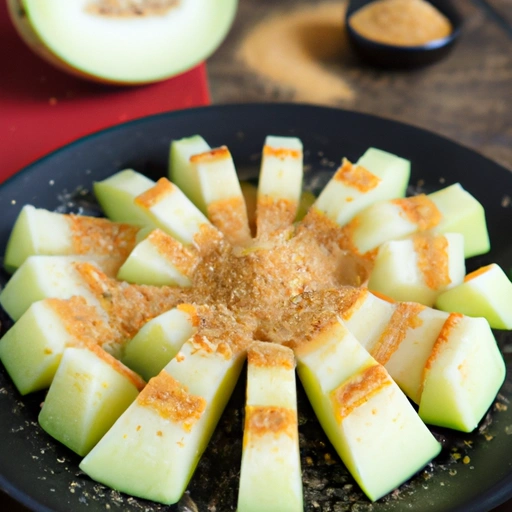 Honeydew with Ginger Sugar