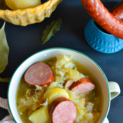 Kielbasa and Cabbage Soup
