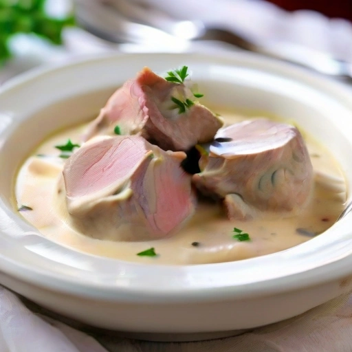 Lamb White Sauce Stew