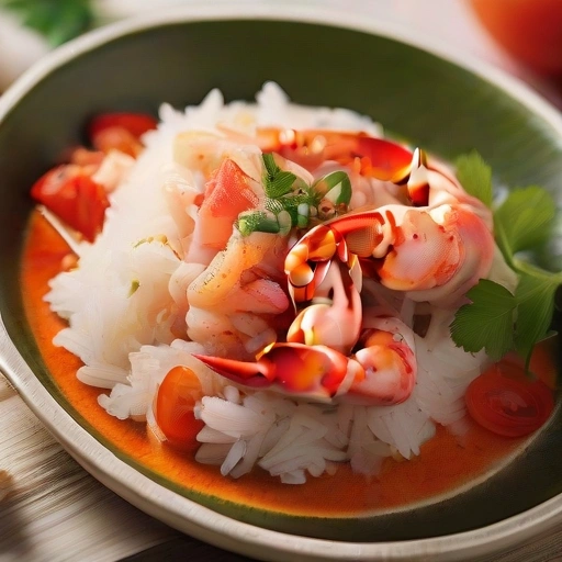 Malagache Lobster with Rice