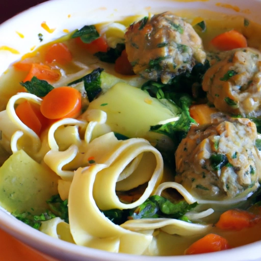 Mini Meatball Soup