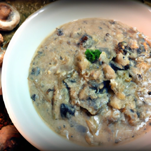 Mushroom and Barley Soup