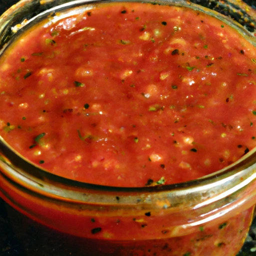 My Marinara Sauce