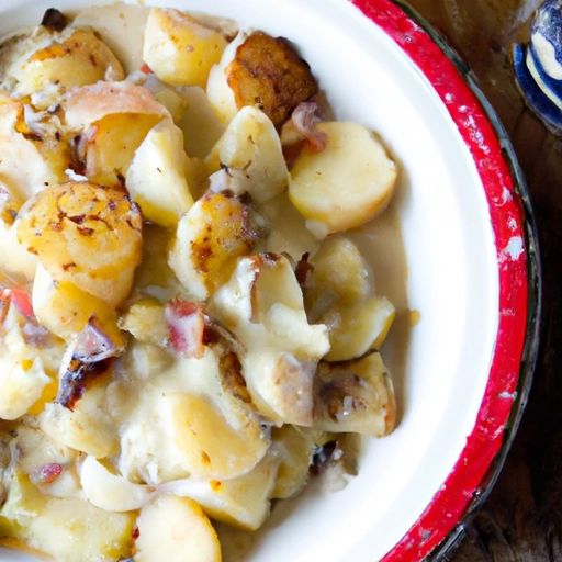 Old-fashioned Lunenburg Breakfast or Supper Dish