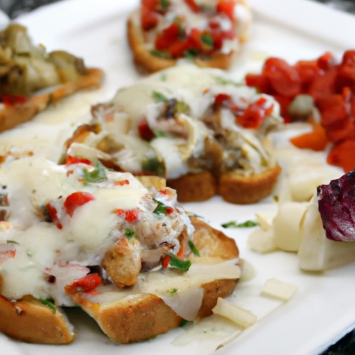 Open-face Crab and Artichoke Melt