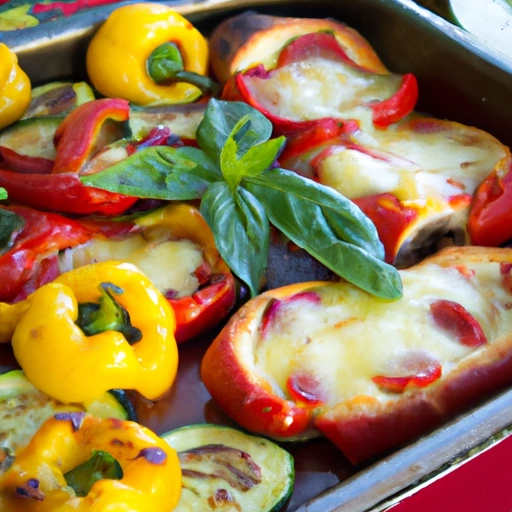 Pizza-stuffed Veggies