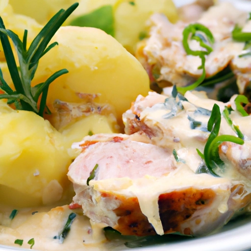 Pork Chops with Scalloped Potatoes