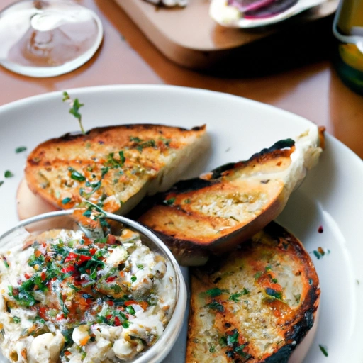 Roasted Garlic with Goat Cheese