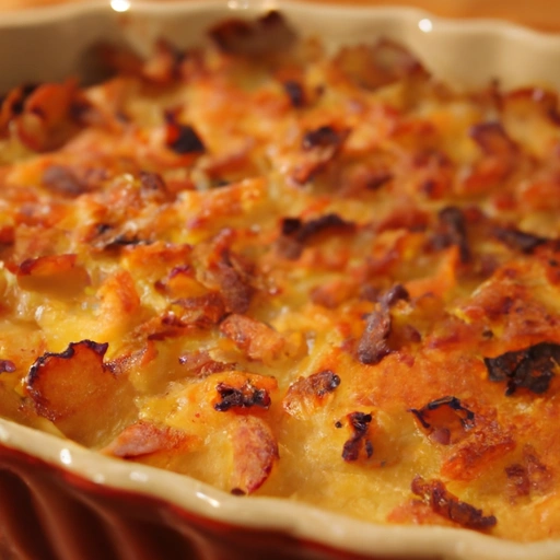 Scalloped Sweet Potato and Onions