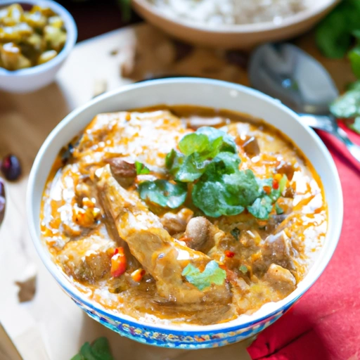 Senegalese-style Chicken with Coconut Milk and Peanuts