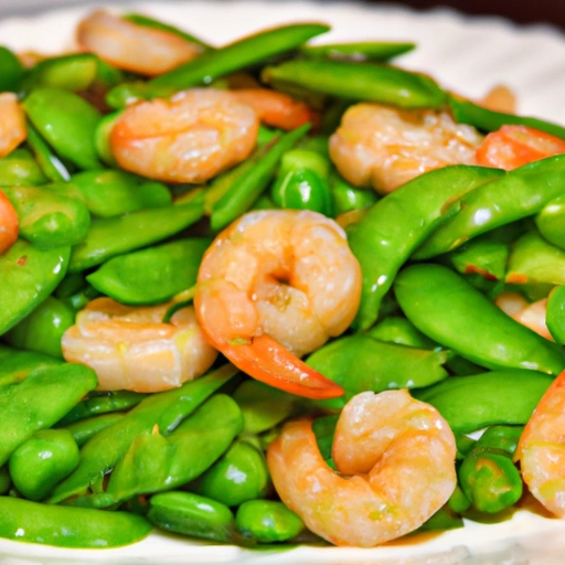 Shrimp and Snow Pea Tidbits