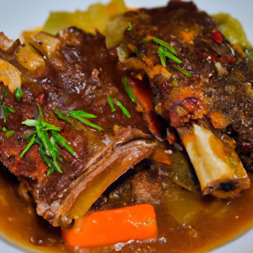 Slow-braised Beef Short Ribs