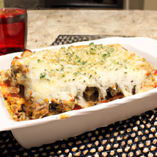 Southwestern Chicken Lasagna