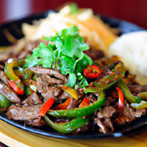 Spicy Pepper Steak