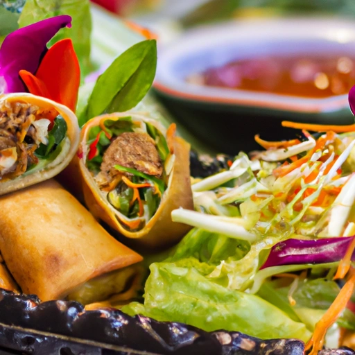 Spring Rolls with Turkey