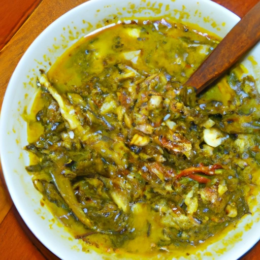 Sri Lanka Curried Leeks