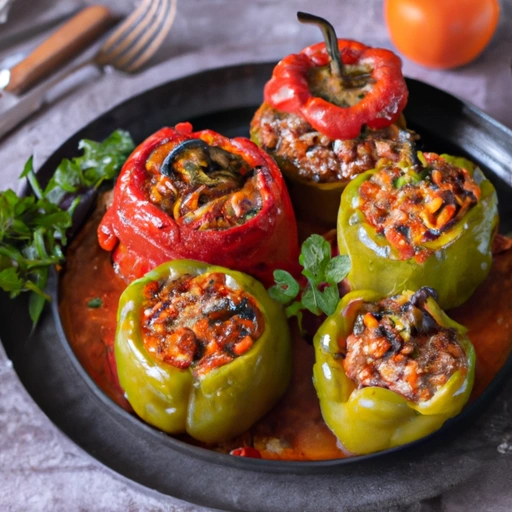 Stuffed Green Peppers
