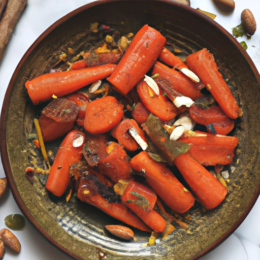 Sweet Cardamomed Carrots