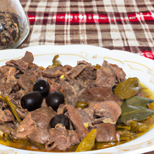 Tongue with Olives