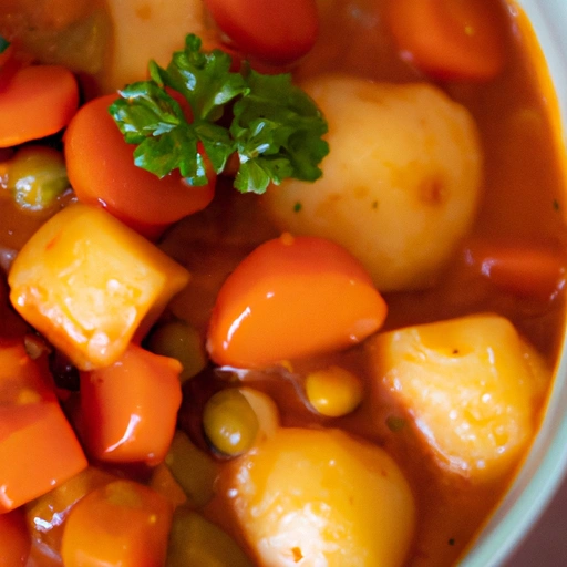 Vegetable and Bean Hotpot