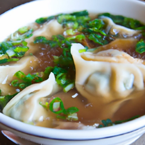 Won Ton Pork Soup